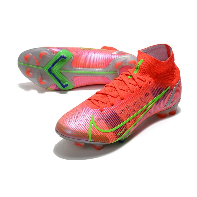 Nike Mercurial Superfly Elite FG Spectrum Červené stříbrný